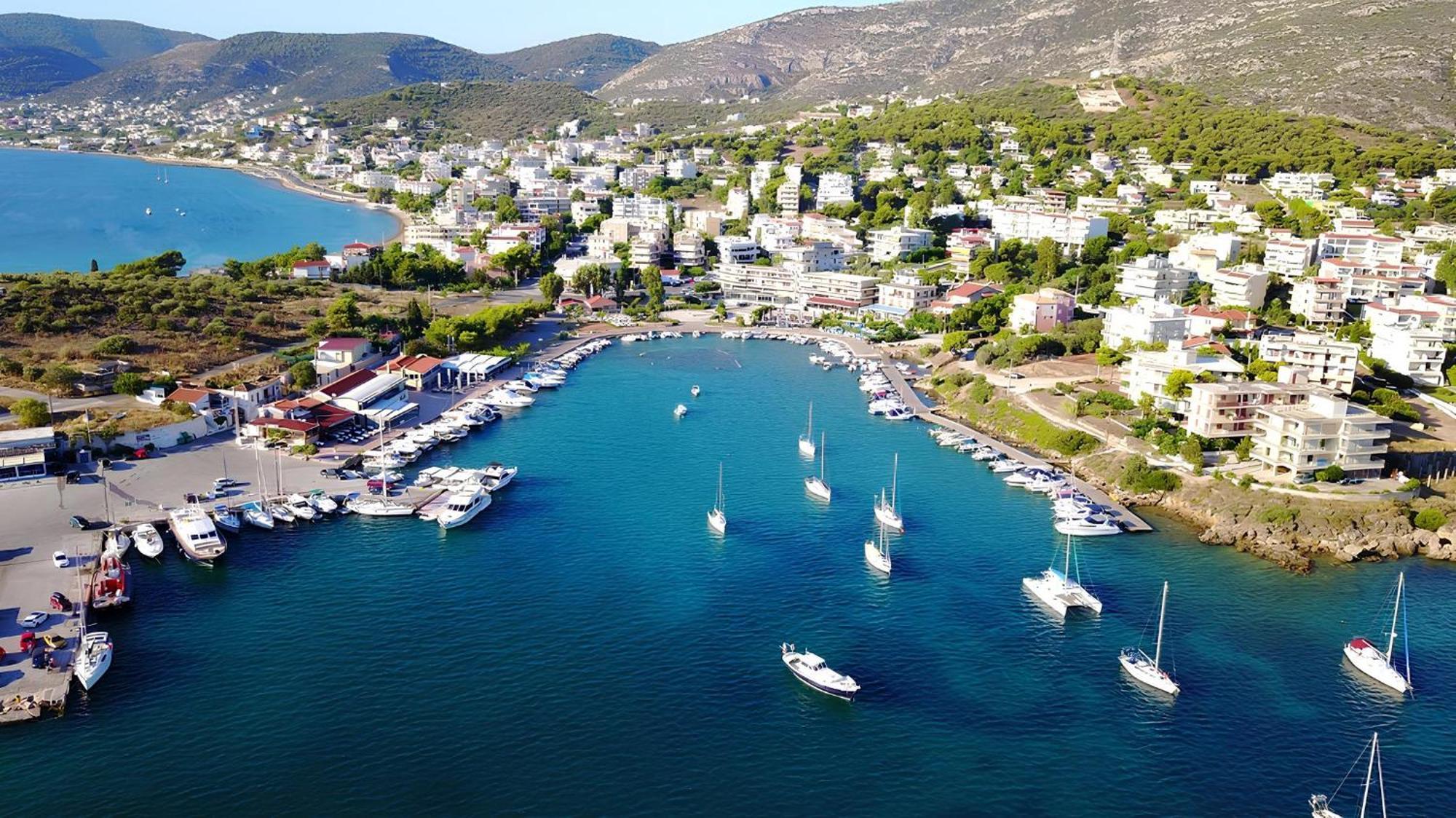 Porto Rafti Hideaway Leilighet Eksteriør bilde
